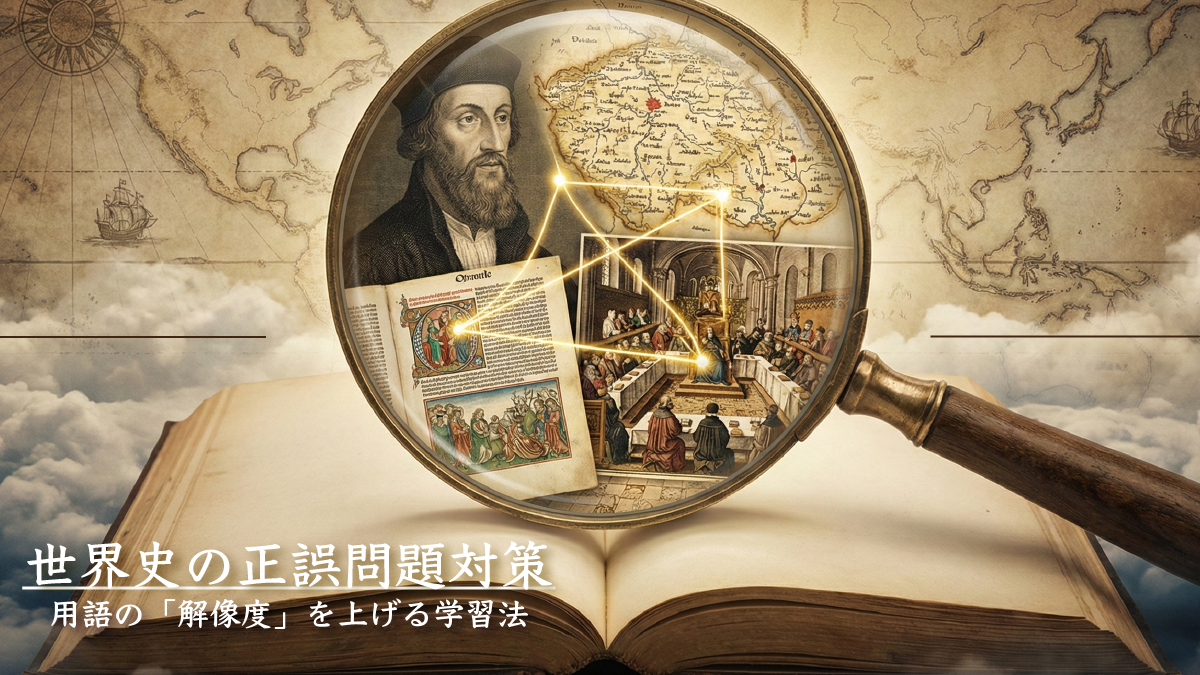 世界史の正誤問題対策｜用語の「解像度」を上げる勉強法を徹底解説